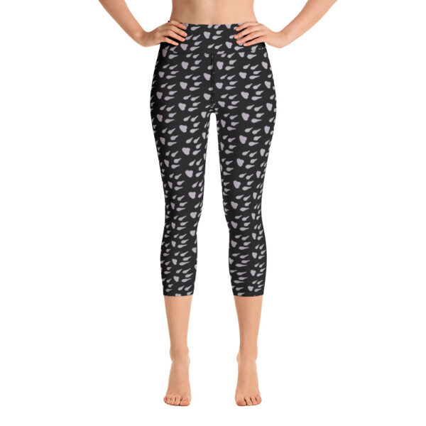 All Over Print Yoga Capri Leggings White Front 622a9bdda9d4f.jpg