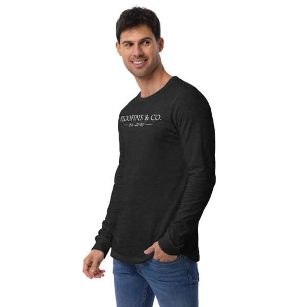 Unisex Long Sleeve Tee Black Heather Left Front 64cd64406e9ad.jpg