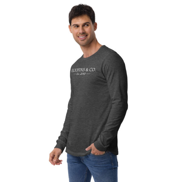 Unisex Long Sleeve Tee Dark Grey Heather Left Front 64cd644070259.jpg