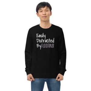 Unisex Organic Sweatshirt Black Front 6500b93e30cd8.jpg